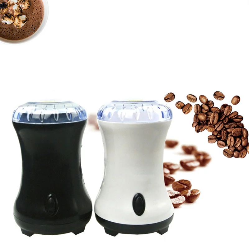 Mini Electric Coffee Grinder Maker Grains Coffee Bean Grinder Mill Grinding Diy Tool Home Flour Powder Grinder Eu Plug