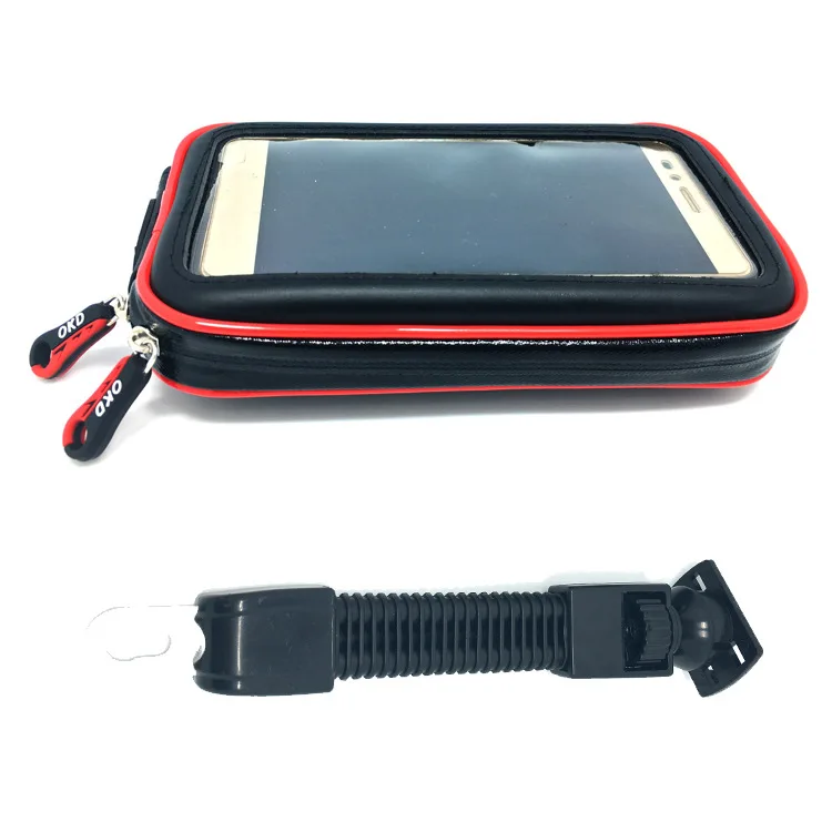 

Universal Handphone Waterproof Bag Bicycle Kickstand 4.7 5.5 4.3 Universal Waterproof Bag Holder