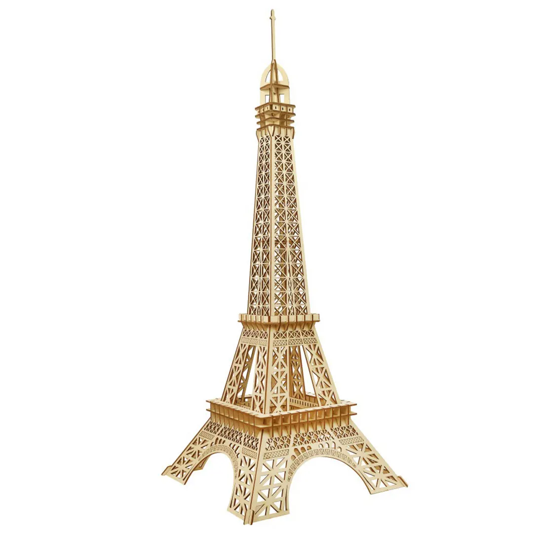 

105Pcs Creative Wooden DIY Puzzle Model Kit Assembly Woodcraft - Eiffel Tower