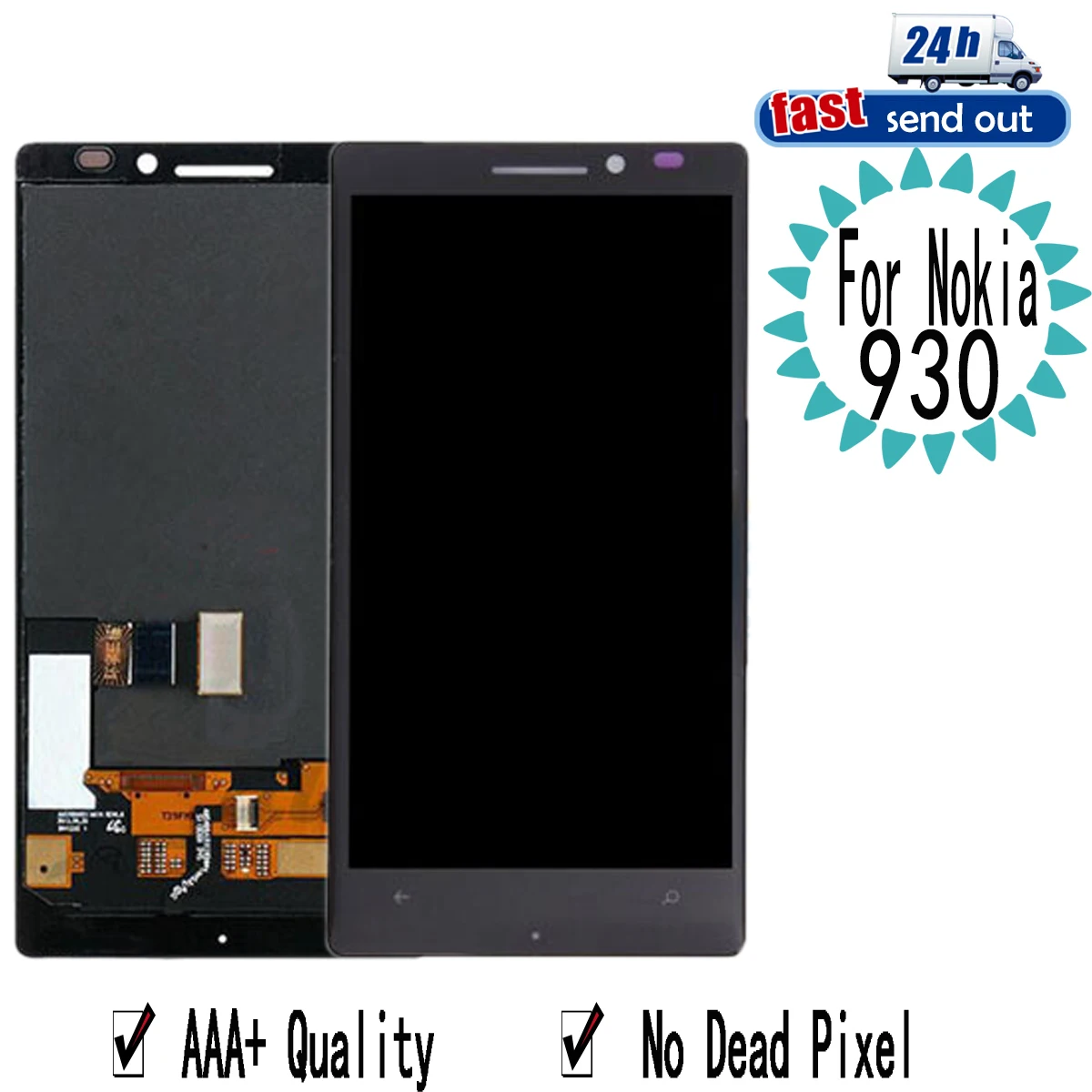 ЖК-дисплей 5 0 дюйма AMOLED 930 для Nokia Lumia сенсорный экран дигитайзер в сборе Замена