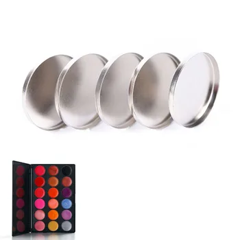 

Fashion DIY Refill Empty Magnetic Eyeshadow Palette Concealer Pans With Blush Powder Lipstick Palette Pink Shiny Gift