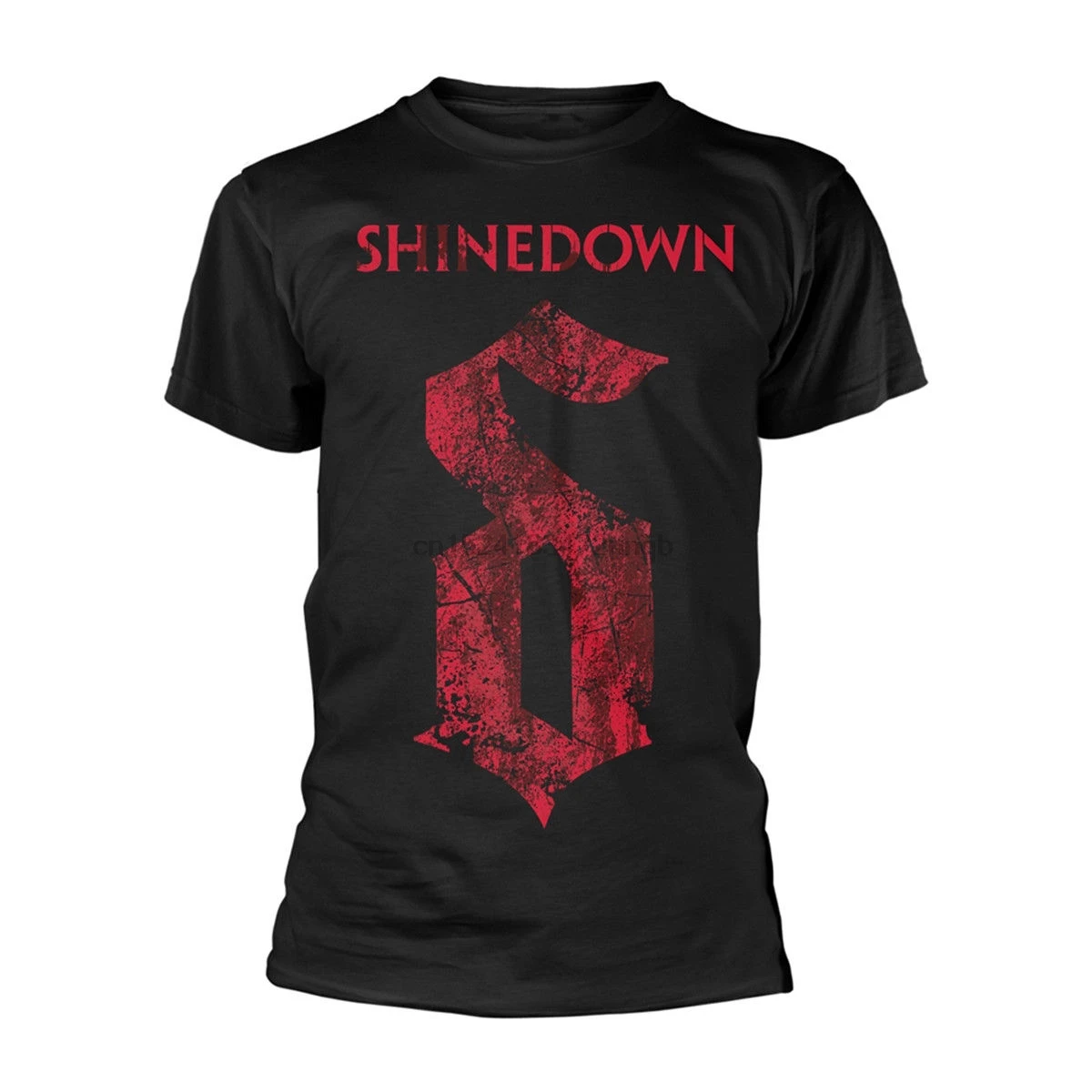 Shinedown внимание Brent Smith Оригинальная футболка мужская хлопок Высокое качество