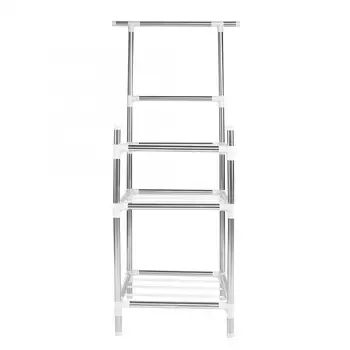 

Multi- function Three Tier Stainless Steel Rack Shelf Storage Kitchen Bathroom Metal Rack