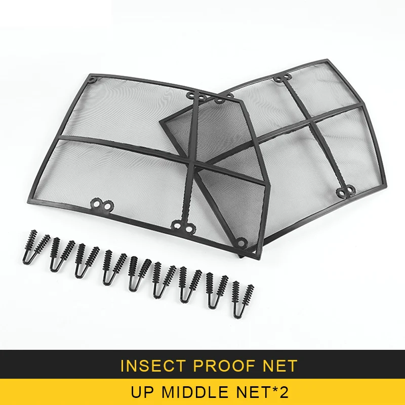 Для Nissan Patrol Y62 автомобиля Передняя средняя решетка решетки против насекомых пыли Солнцезащитная сетка крышка рамка авто аксессуары