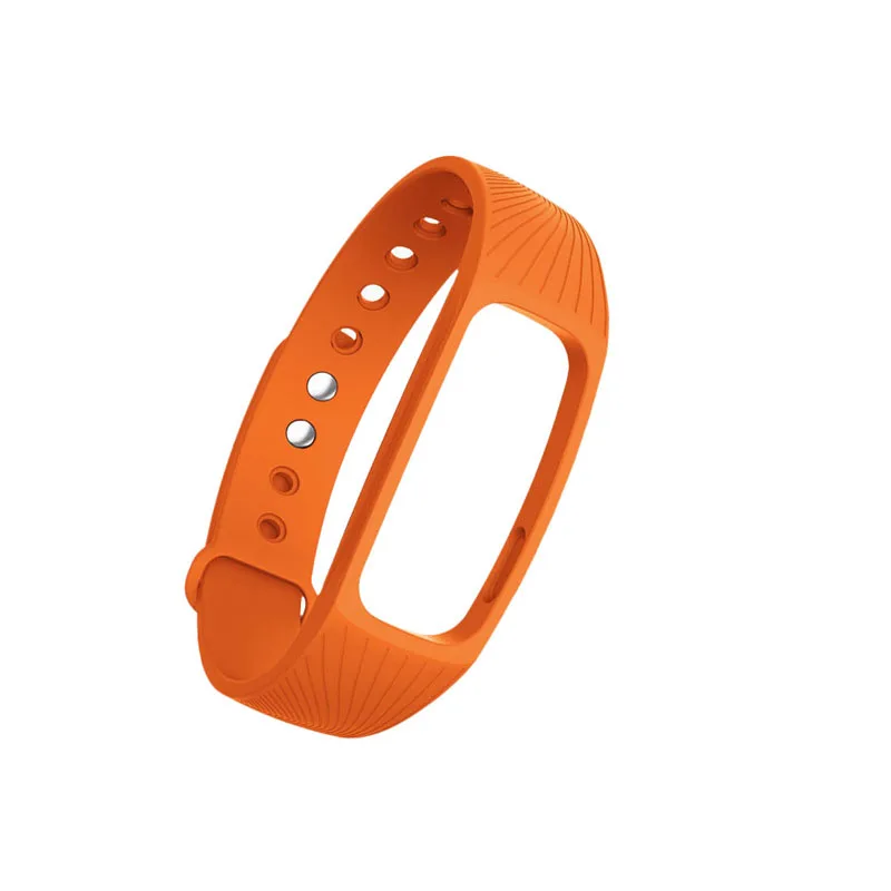 Фитнес-трекер пульсометр ремешок браслет для IPRO ID107 Смарт-часы - Цвет: Orange