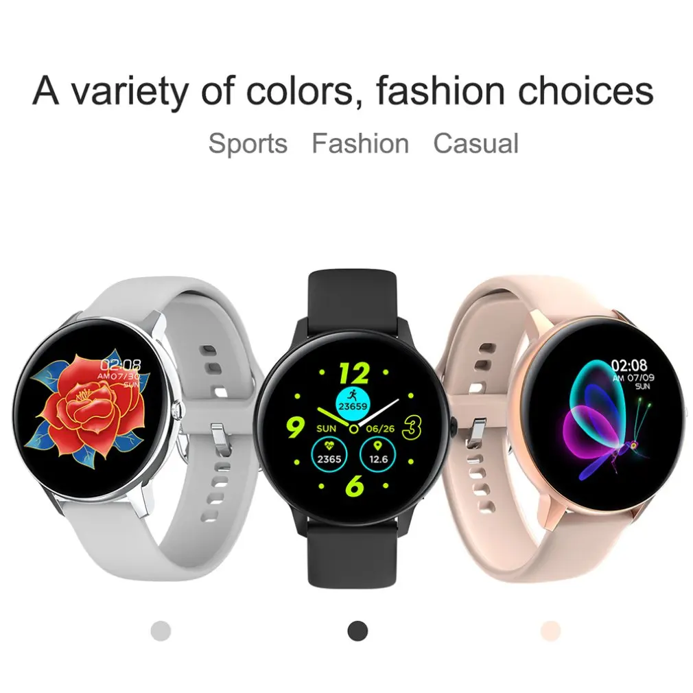 

W68 Smart Bracelet Measure Heart Rate Sleep Monitoring Wireless Call Female Physiology Intelligent Watch