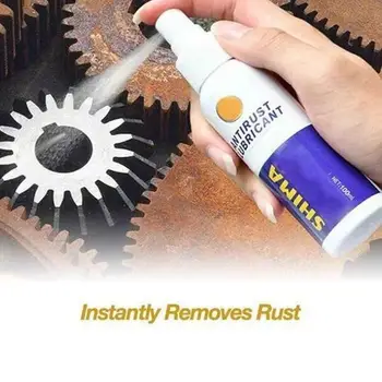 

1pc Rust Remover Car Screw Window Door Lock Anti-rust Cleaner Hardware Lubrication 100ml Improvement Home Spray B7P5