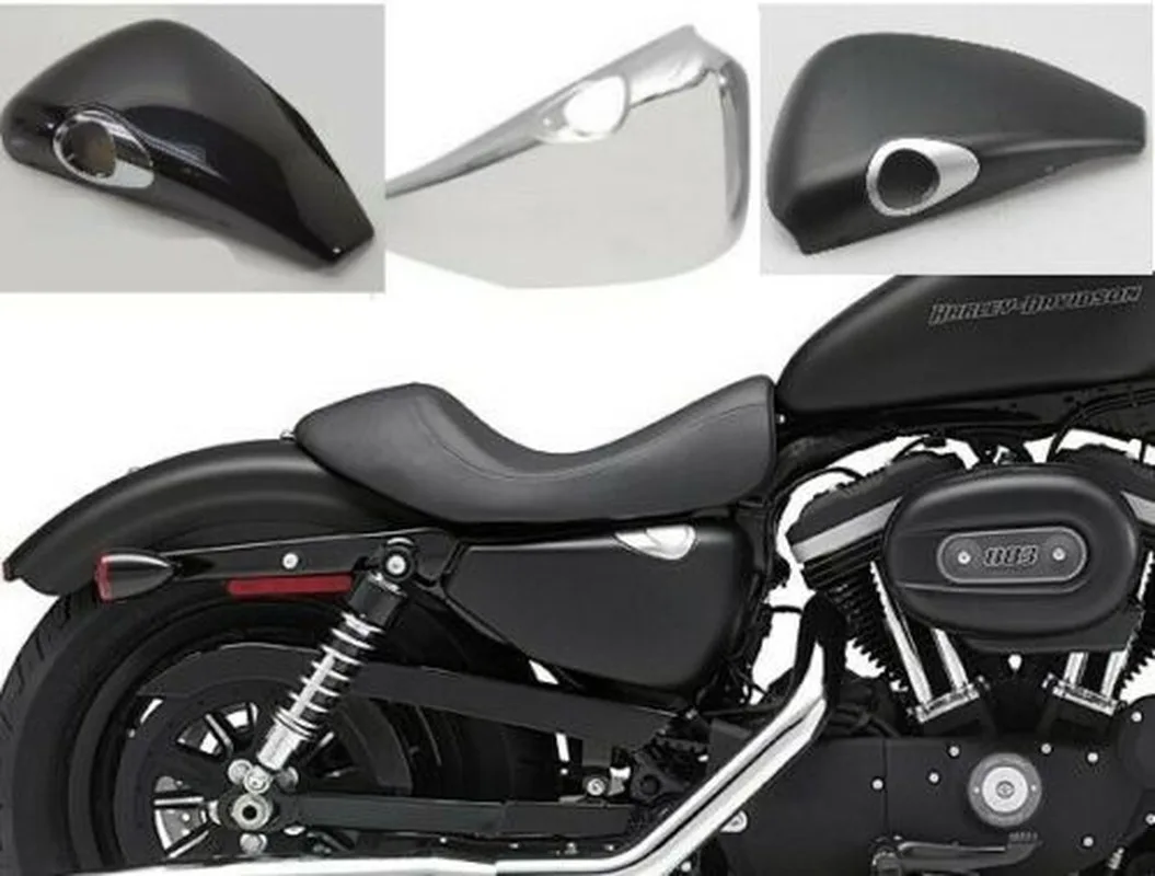 

Right Side Panel Oil Tank Cover For Harley Davidson Sportster Iron XL 883 1200 48 72 forty eight seventy two Roadster 2004-2020