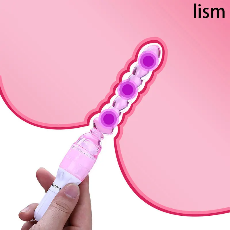 Желейная Анальная пробка вибратор секс игрушки для женщин и мужчин взрослых