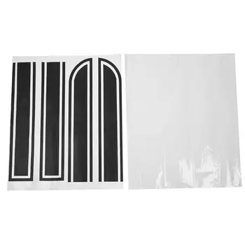 

Car Hood Sticker Waterproof Scratchproof Vinyl Universal Car Engine Cover Decal for Car DIY Decoration