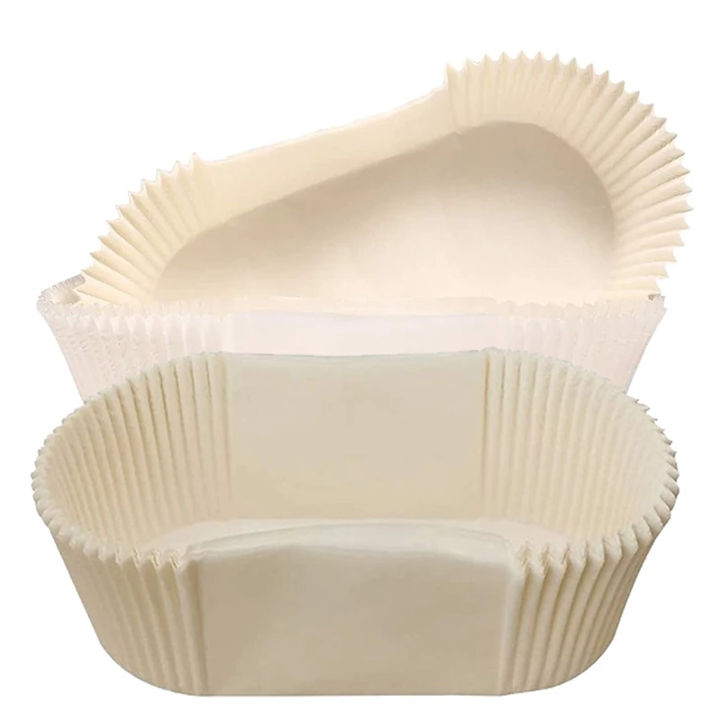 120 Pack Greaseproof Loaf Tin Liners Straight Edge Baking Parchment