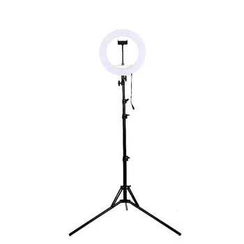 

14 inch single machine / three machine LED ring lamp bracket ring lamp self timer beauty lamp dimming brightness with tripod