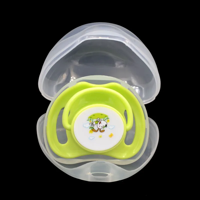 

WEIXINBUY Portable Baby Nipple Box Boy Girl Infant Pacifier Cradle Case Holder Soother Boxs Hot