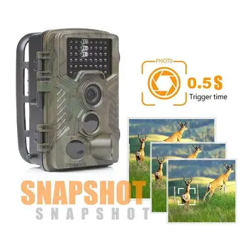

16MP 1080P Trail Hunting Camera Wildcamera Wild Surveillance HC800A Night Version Wildlife Scouting Cameras Photo Traps Track