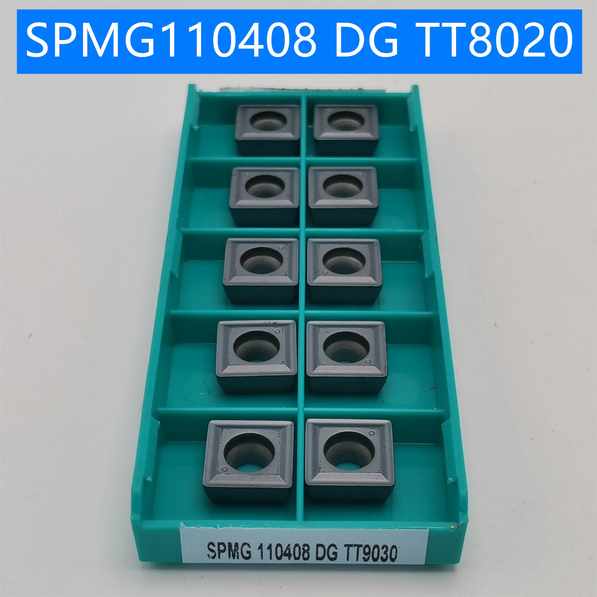 10 шт. твердосплавные пластины SPMG110408 DG TT9030|Токарный инструмент| |