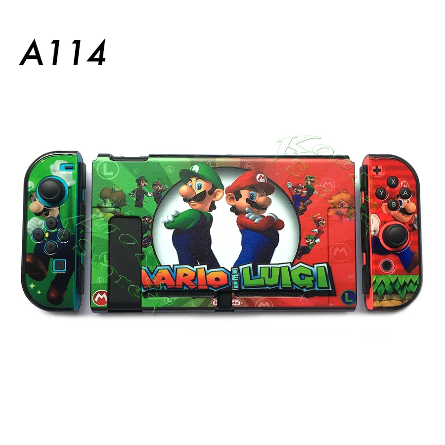 Защитный чехол для ПК nintendo switch, аксессуары для переноски, чехол для nintendo s, Nitendo, ручки для nintendo NS - Цвет: A114
