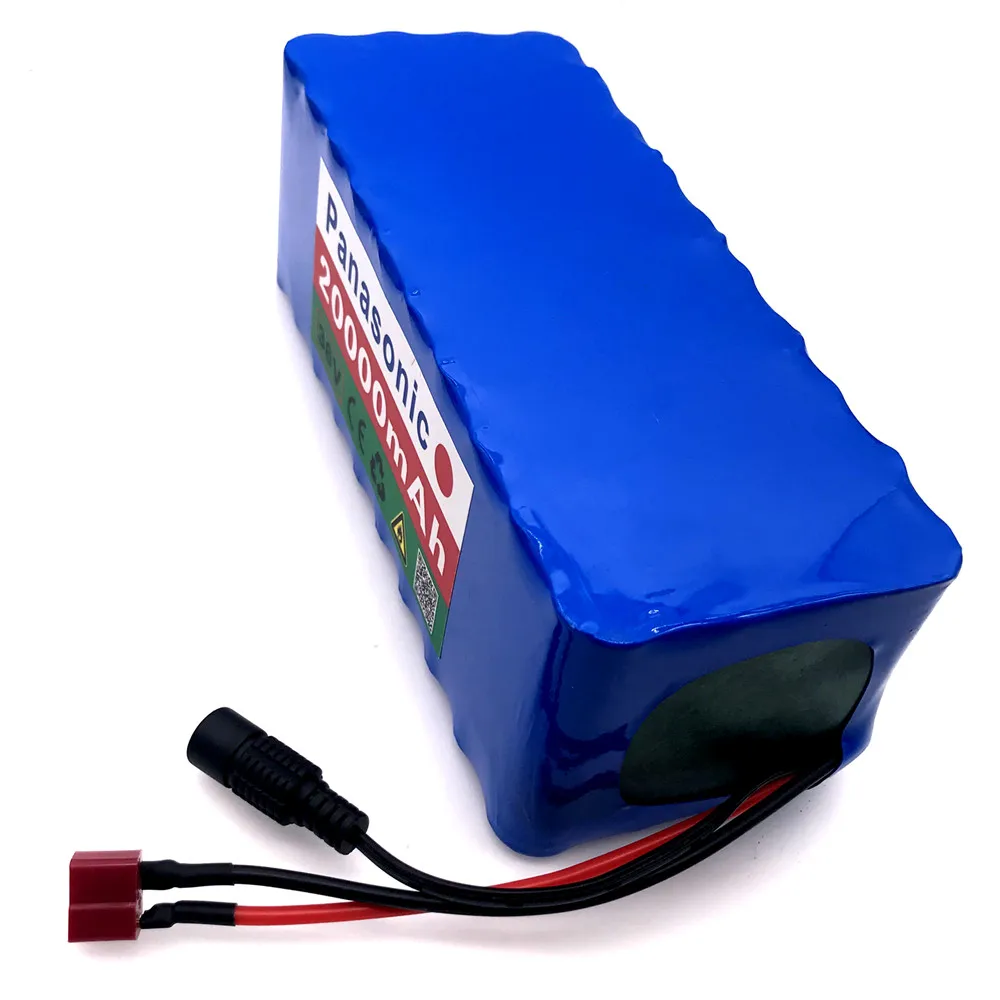 Panasonic аккумулятор 36В 10s4p 20Ah е-байка 36В 18650 батарея 500 Вт 42В 20000mah для электрического велосипеда, фара для электровелосипеда в BMS+ зарядное устройство