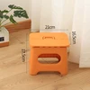 Portable Folding Step Stool - 17.5cm Height Plastic Foldable Stool for Kids, Adults, Kitchen Garden Bathroom Stepping Stool ► Photo 3/4