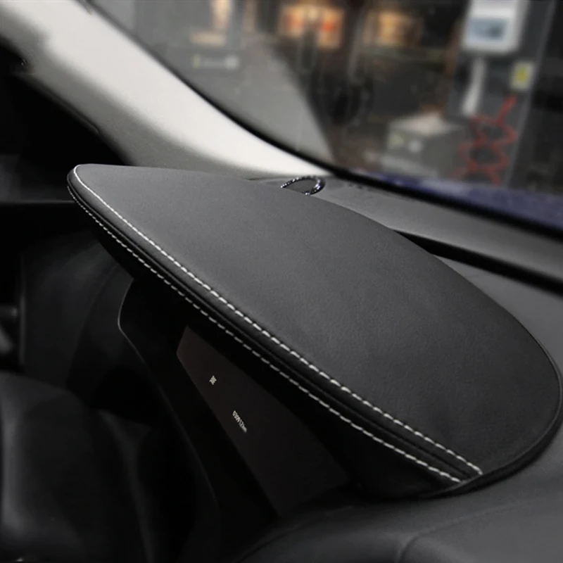 Car Instrument Panel Leather Protection Cover Interior Decoration Pad For Jaguar F-pace Car Styling Modification Accessories