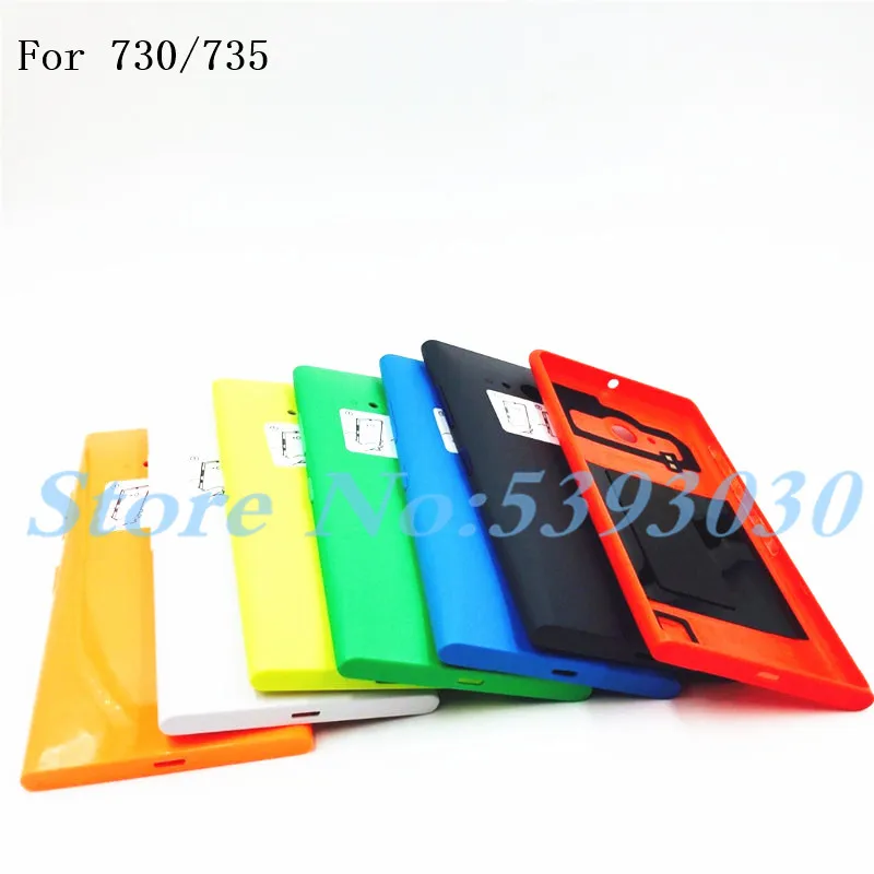 Новинка оригинальная задняя крышка аккумулятора запасные части для Nokia Lumia 730 735 |
