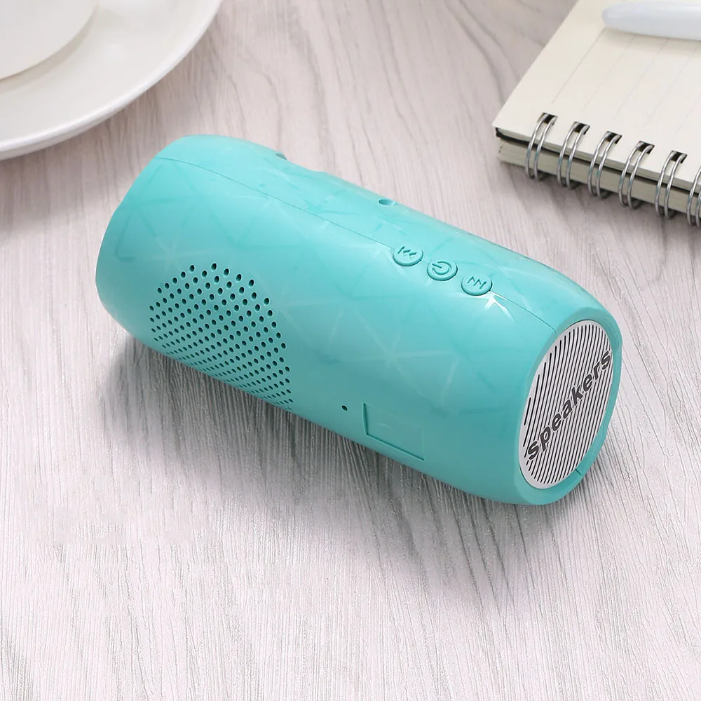 Портативный беспроводной Bluetooth динамик стерео большой мощности 10 Вт система TF FM радио музыка сабвуфер колонки для компьютера