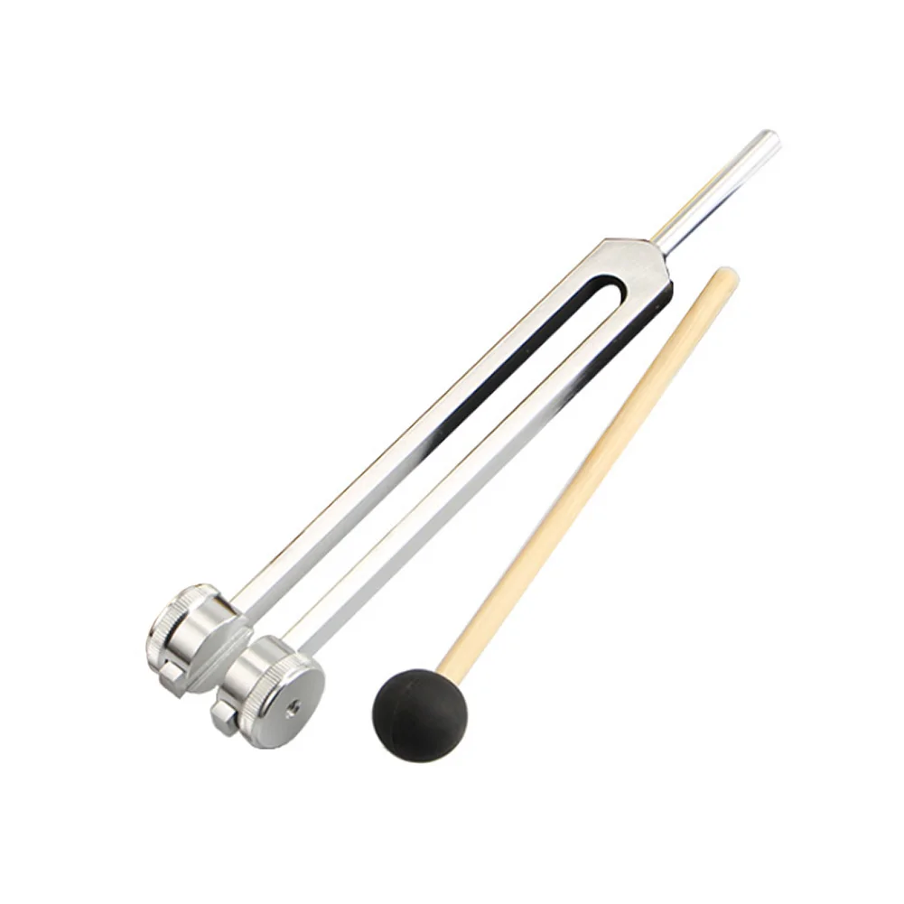 

Repair Tuning Fork Set Aluminium Alloy Clear Tone Balance Energy Reduce Stress Relieve Pain Ear Cleaning With Silicone Stick