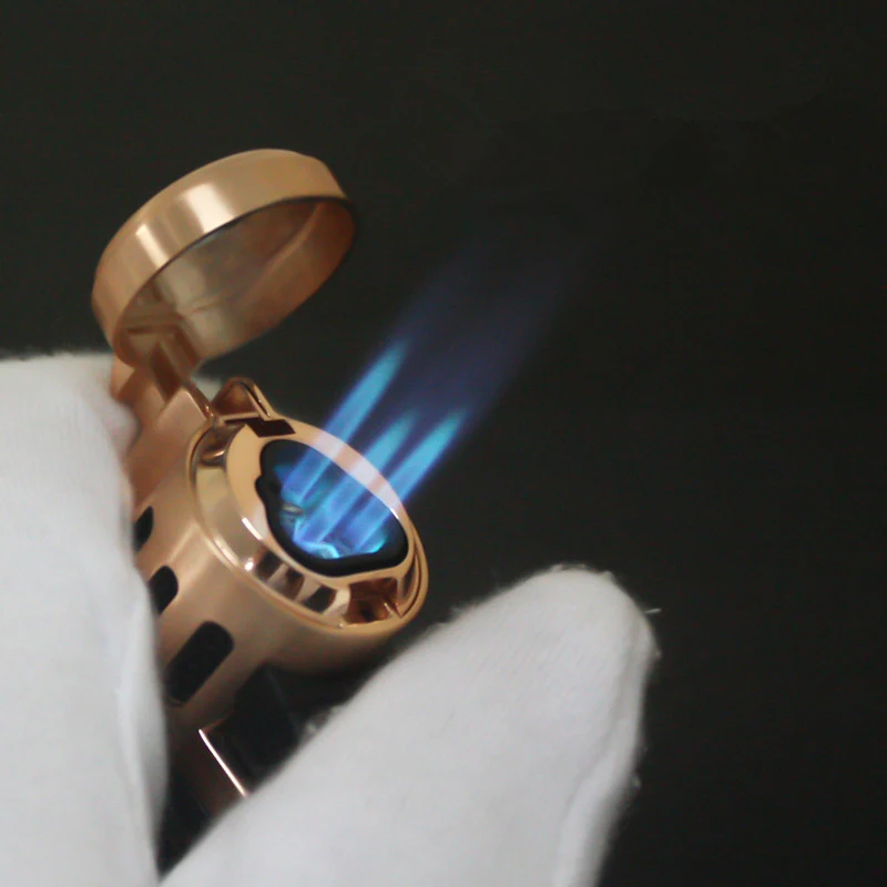 2020 Cohiba Same Powerful Triple Torch Lighter Jobon Jet Turbo Windproof Lighter 3 Blue Fire Pen Spray Gun Metal Cigar Lighter|Matches| - AliExpress