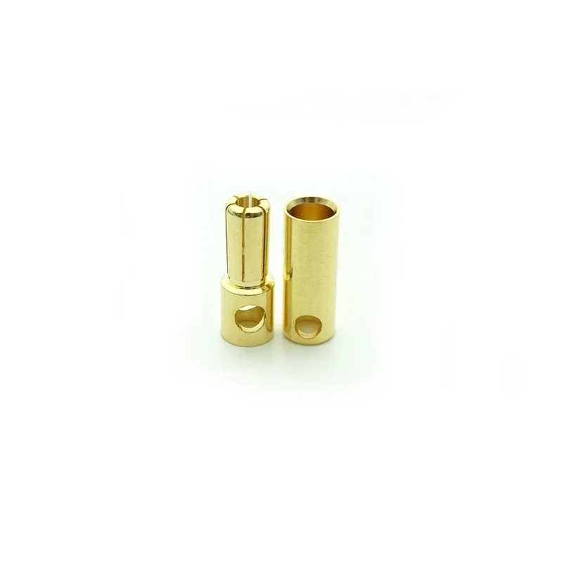 

4MM Bullet Connector Male Female Brushless Motor Banana Plug 10 Pairs/lot Gold Plated DIY Connectors for Electric Skateboard