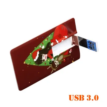 

ABS Credit Card USB Flash Drive USB3.0 Wholesale 4GB 8GB 32GB Pendrive Personalized Customized Wedding photography as gift