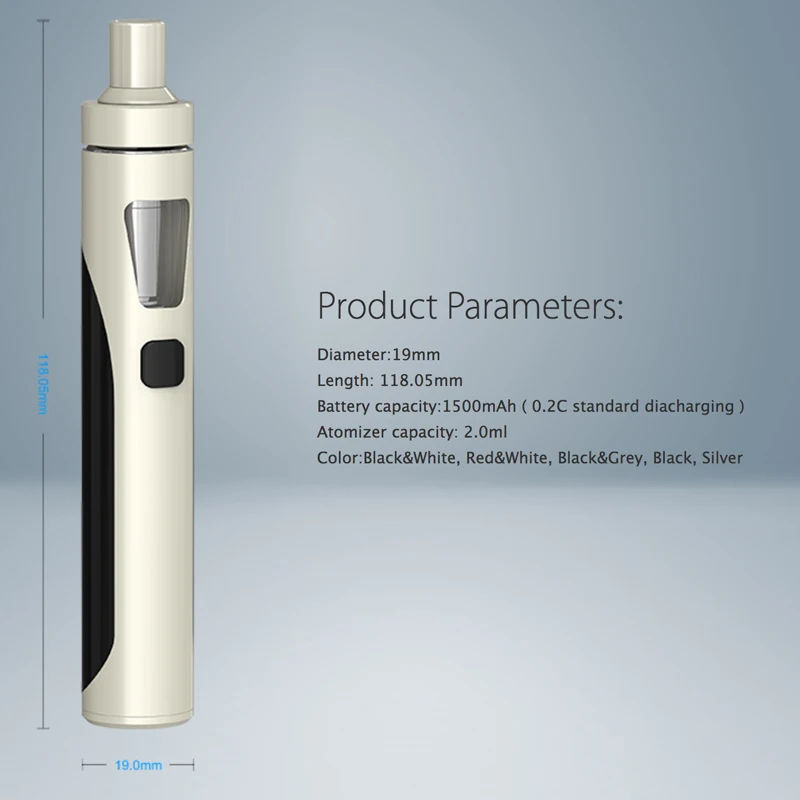 JoyetecheGo AIO все в одном Starter Kit vape создано 1500 мАч Батарея ручка Joyetech эго электронная