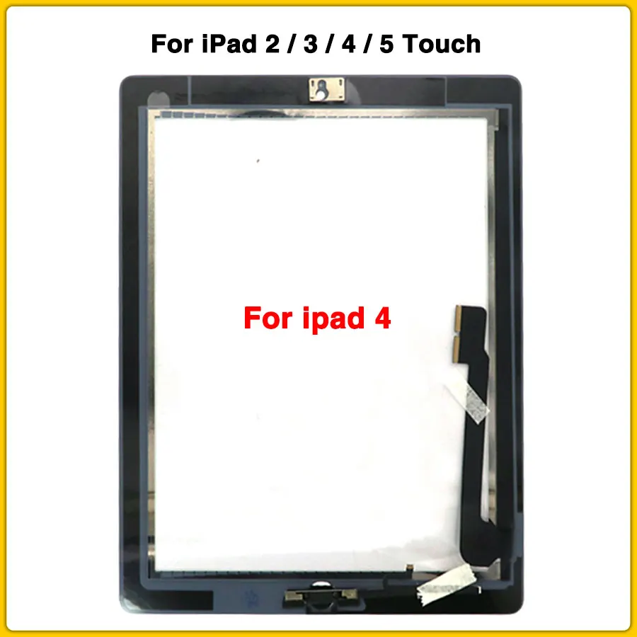 Новый сенсорный экран для IPad 2/3/4/5 A1395 A1403 A1458 A1474 панель дигитайзер Датчик Переднее