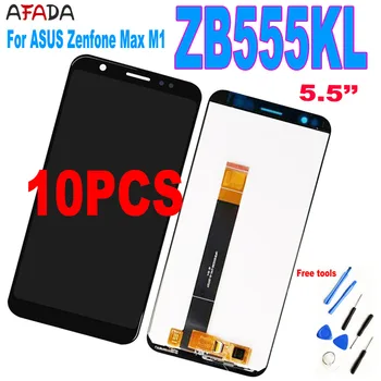 

10 PCS 5.5'' For ASUS Zenfone Max M1 ZB555KL LCD Display Panel Touch Screen Digitizer Glass Sensor Assembly Replacement