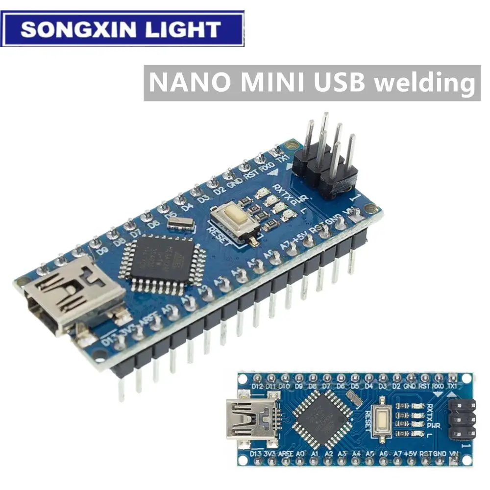 Neuer Nano 3.0 mit dem Bootloader-kompatiblen Nano-Controller für Arduino CH340 USB-Treiber 16 MHz Nano V3.0 ATMEGA328P/168P – Detail 11