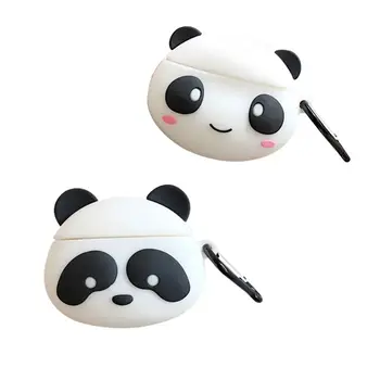 

Fashion Cute Panda Pattern Protective Case Soft Silicone Cover Protector for Airpods 1/2 Wireless Charging Case