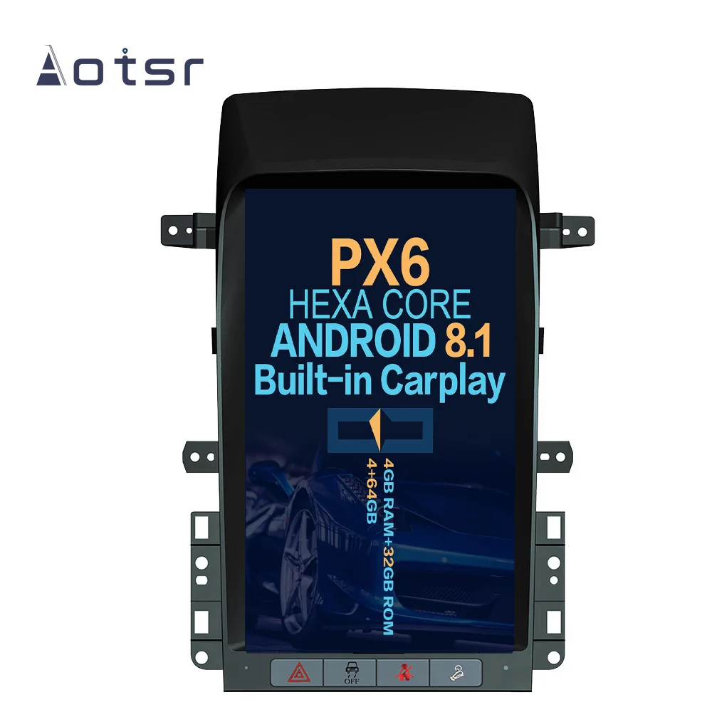 Gps навигатор на Android 9 0 в стиле Тесла для Chevrolet Captiva 2007 12 головное устройство