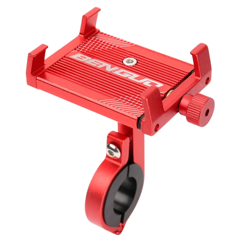 

Mobile Phone Holder Bracket Mount For Bike Motorcycle Bicycle Aluminum Alloy Mechanical locking Holder Fit Mobile 55-100MM Width
