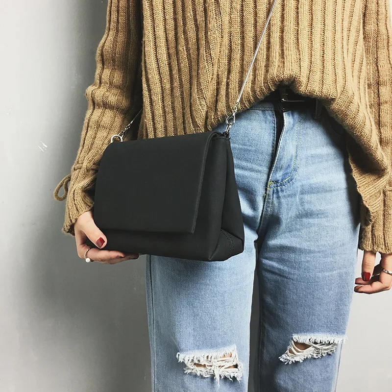 

Bag Women's 2017 New Style Fashion Korean-style Simple Versatile Glorious Crossbody Bag CHIC Bag with Chain Bag WOMEN'S Bag