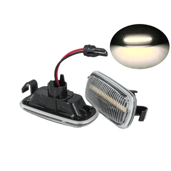 

CARALL LN1023W Kit arrow Side Led Side Marker light transparent lens White for Audi A3 S3 8P A4 s4 RS4 B6 B7 B8 A6 S6