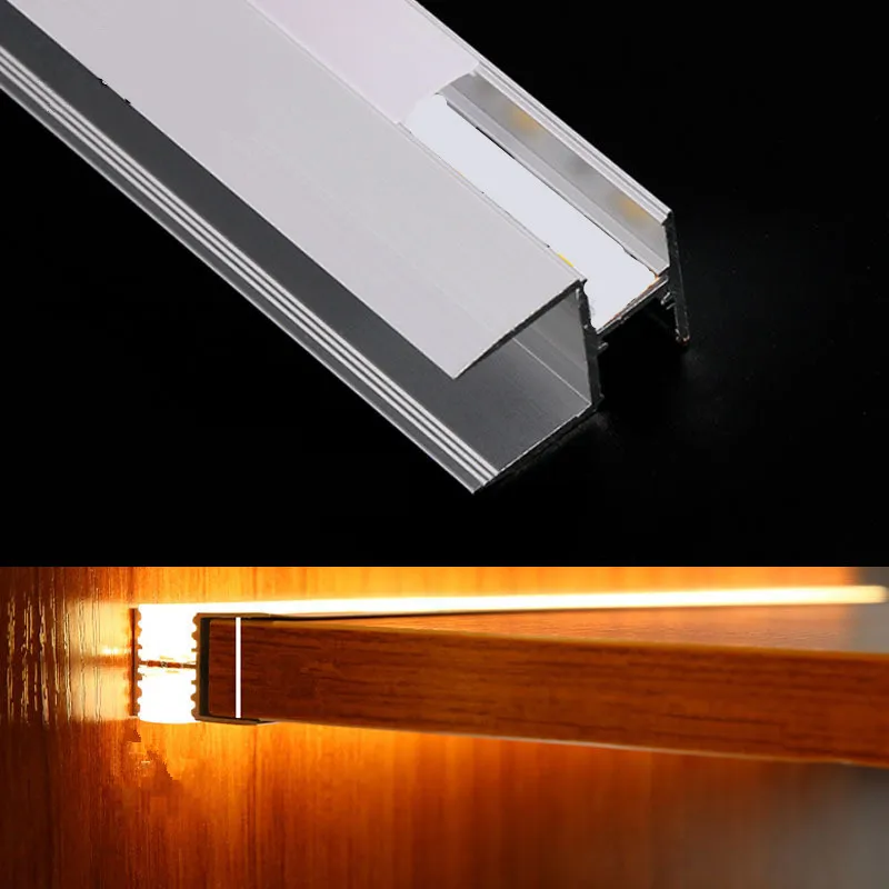 DHL 10 100PCS 1m plank board LED aluminum profile Led Line light 3528 ...