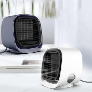 

Portable Mini Air Cooler Multi-function Humidifier Purifier USB Desktop Air Cooler Fan with Water Tank Home Air Conditioner