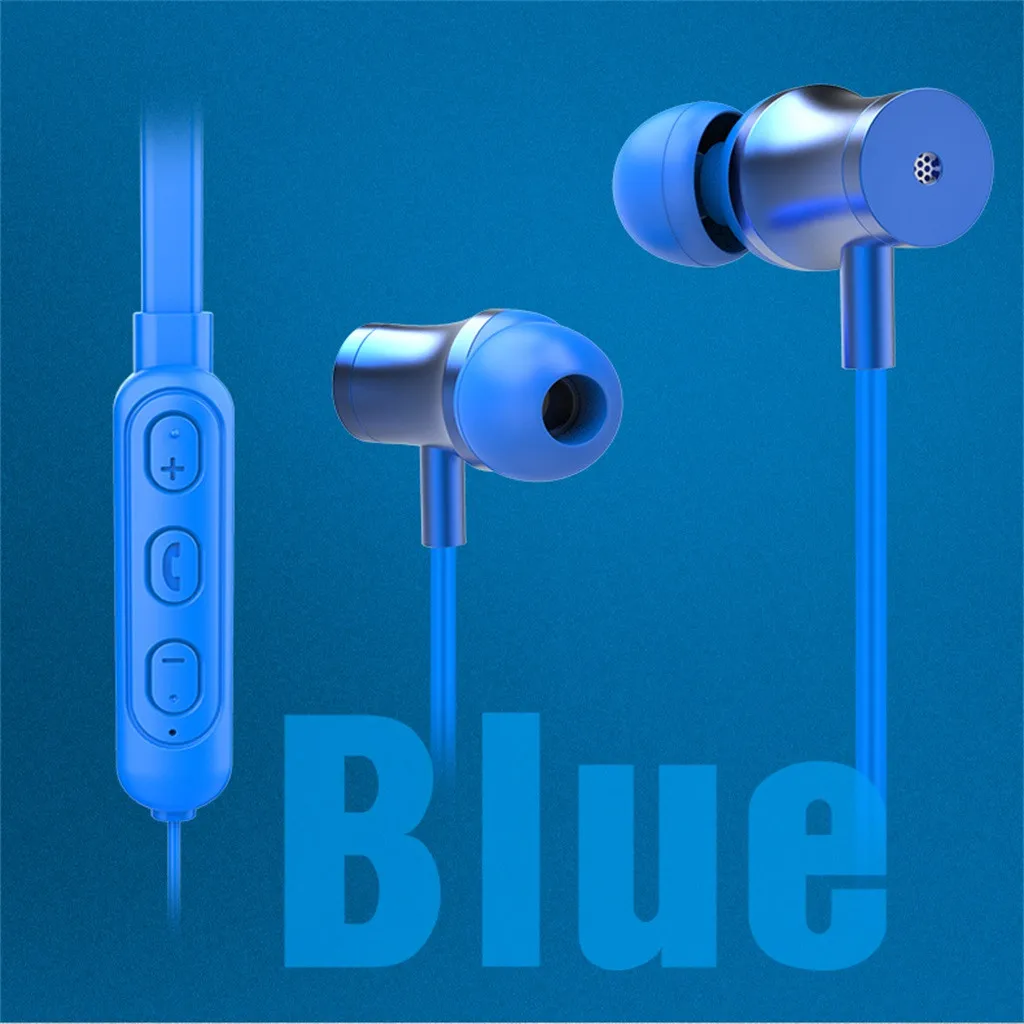 Bluetooth-наушники магнитные Беспроводные спортивные наушники-вкладыши для телефона с тяжелым басовым эффектом гарнитура F807