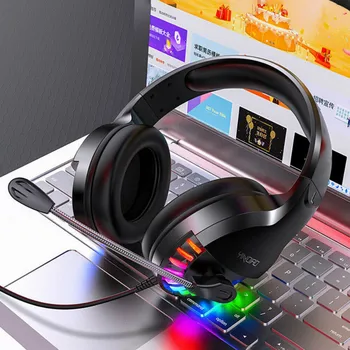

Noise-cancelling Wired Gaming Headset LED Light Headphones With Mic For Computers Laptops Wired Gaming Headphones Auriculares