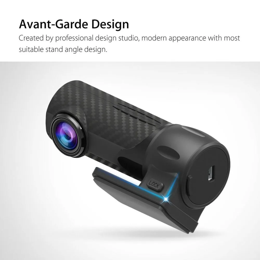 1080P HD Автомобильная камера DVR видеорегистратор с wifi g-сенсором режим парковки wifi HD Автомобильная камера наблюдения