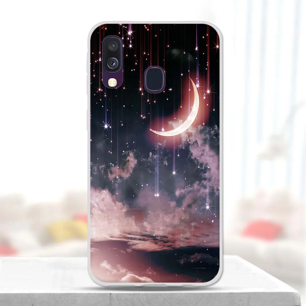 Чехол для Samsung Galaxy A40 чехол силиконовый бампер задняя крышка A 40 телефона A450F SM