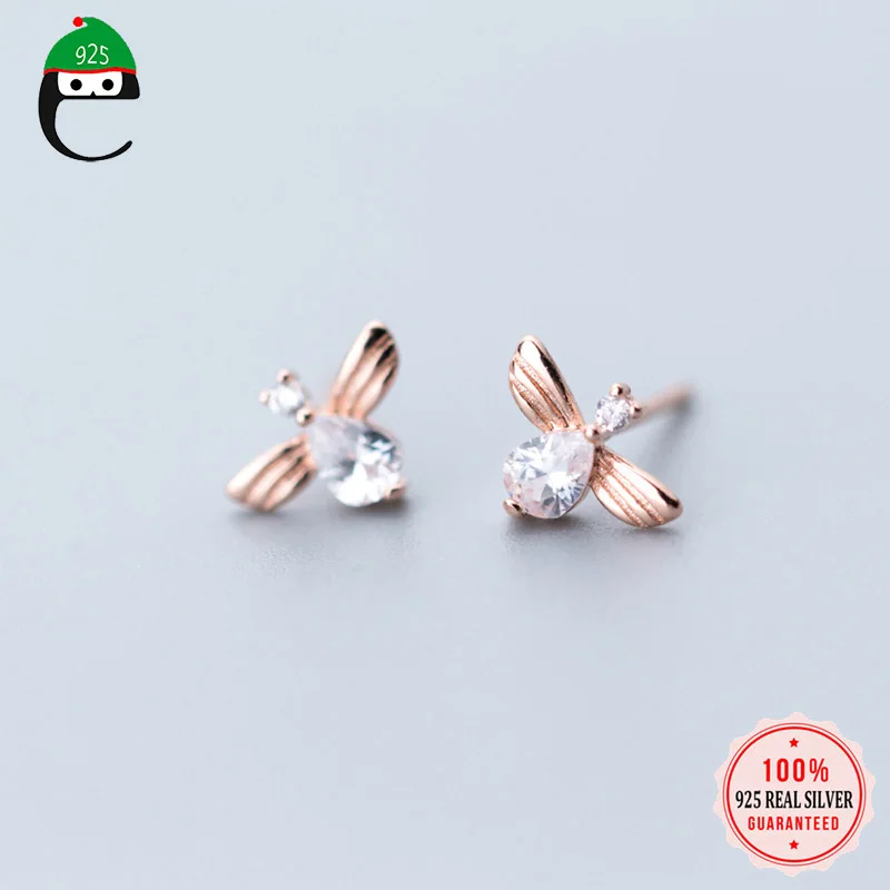 Женские серьги-гвоздики ElfoPlataSi 100% чистое серебро 925 пробы опт XY1108 | Украшения и
