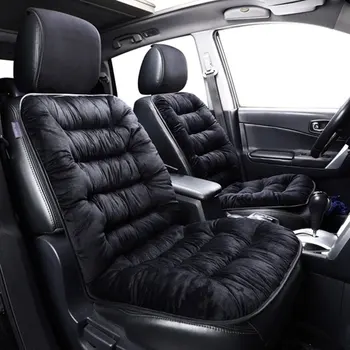 

High Quality Car Cushion 1 Pc Plush Winter Soft Car Seat Cover Universal Cotton Seat Cushion