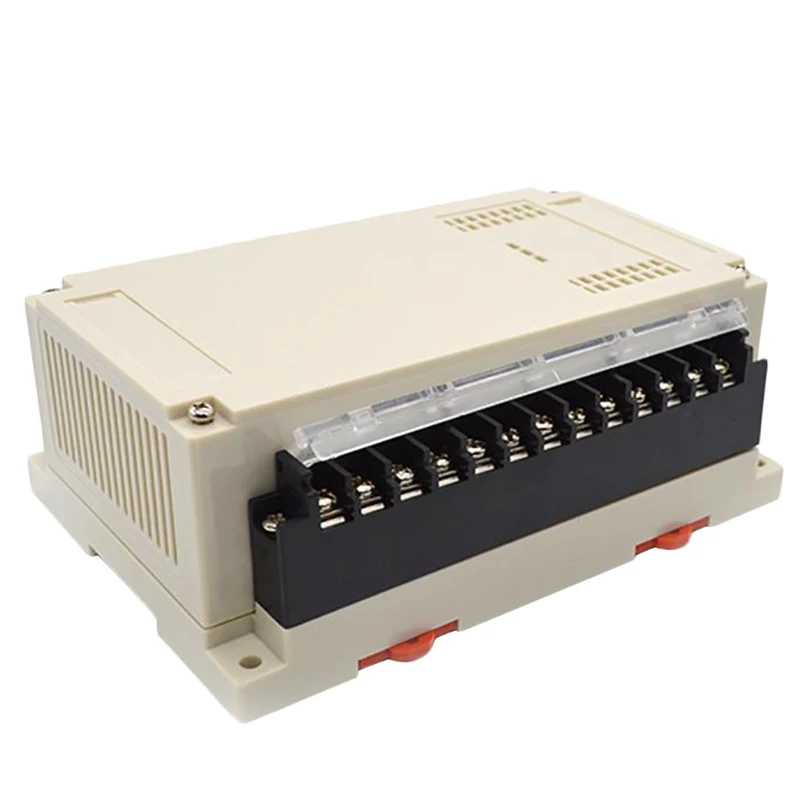 

1 Piece Electronics Enclosure Din Abs Plastic Project Enclosure Control Case Rail Din Connectors Box