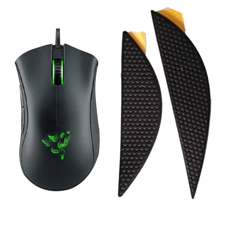 

Tape Anti-slip For Razer deathadder elite original mouse side Sweat resistant pads mouse Anti-Slip tape Elastics Refined Side