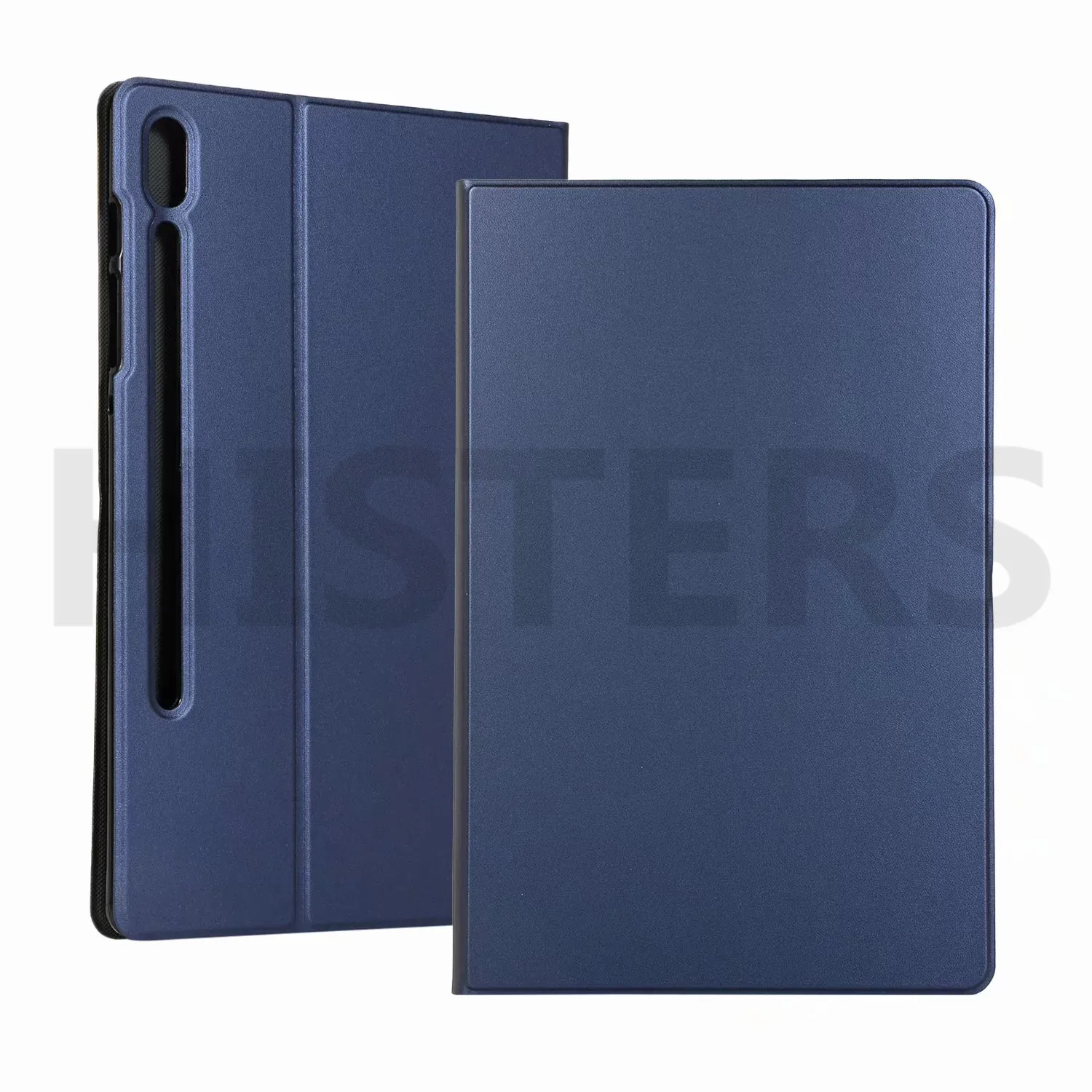 DARK BLUE Fundas Capa для Samsung Galaxy Tab S6 10," SM-T860 SM-T865 чехол_ ультра тонкий и 2-Размер в сложенном и мягкий чехол для задней панели с чипом и бодрствования сна - Цвет: DARK BLUE