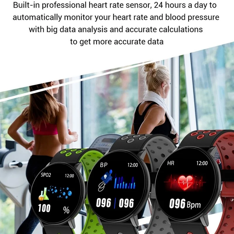 119plus Smart Watches Waterproof 116 plus Smart Bracelet Wristband Heart Rate Watch Men Women Sport Watches Smart Band 2